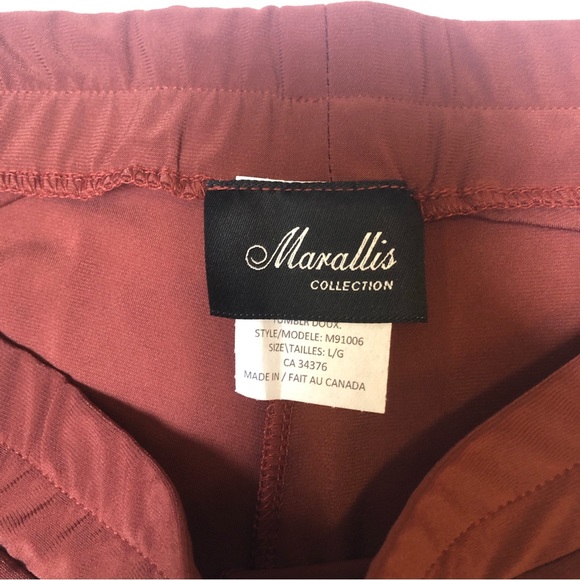 MARALLIS Brown Pants, Wide Leg NWT - Picture 6 of 7